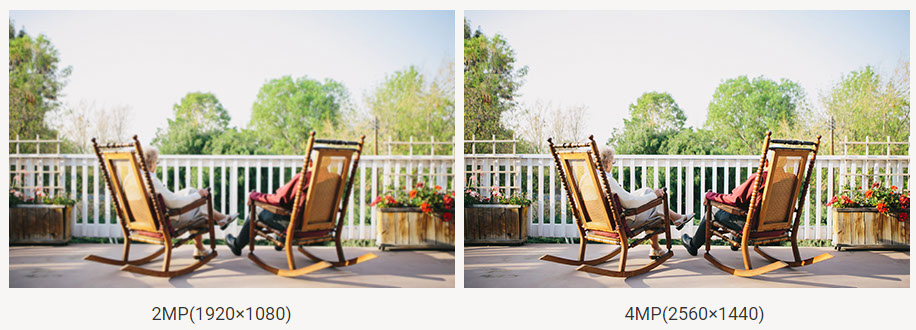EZVIZ LC3 resolución 4MP